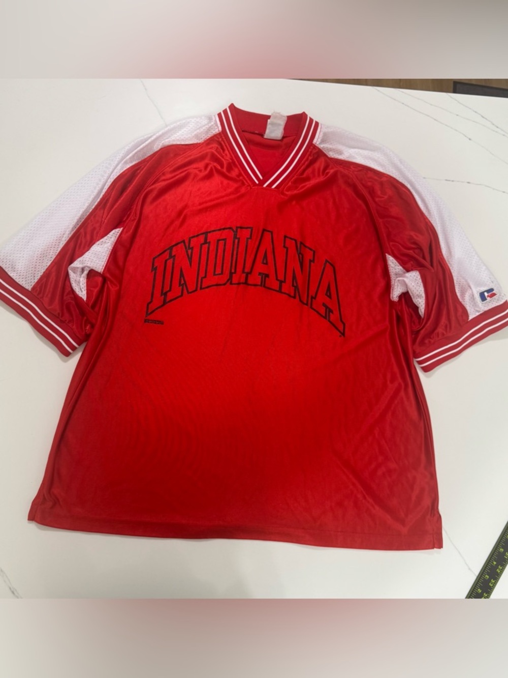 🔥 Vintage Indiana Hoosiers Jersey Tee – Russell Athletic 🏀